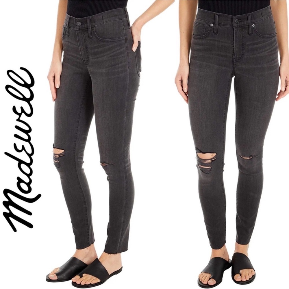 Madewell Women's Charcoal Skinny Jeans